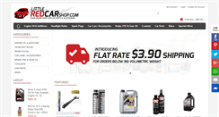 Desktop Screenshot of littleredcarshop.com